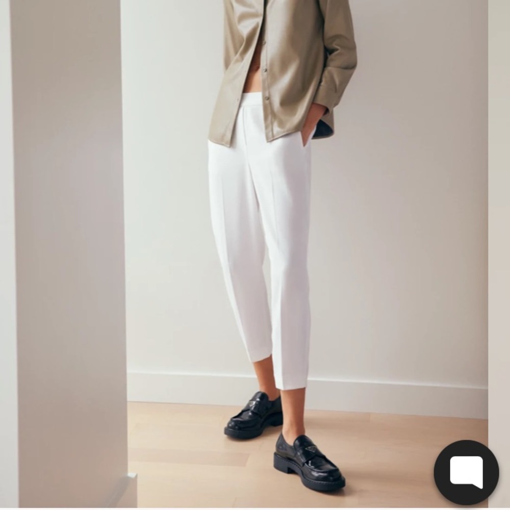 Aritzia Babaton Conan Pant in white